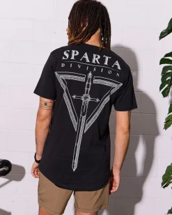 Sparta Scabbard T-Shirt Black Outlet