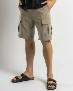 Billabong Scheme X Cargo Shorts Khaki Discount