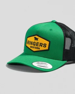 Ringers Western Scotty Trucker Cap Green Best