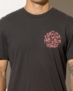 Deus Ex Machina Scrambler T-Shirt Anthracite Outlet