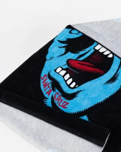Santa Cruz Screaming Hand Towel Black Sale