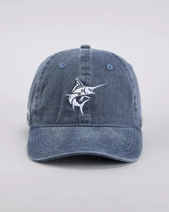 Salty Life Scupper Dad Cap Washed Navy Best