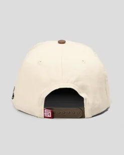 S-Double S-Dot Snapback Cap Chocolate Hot