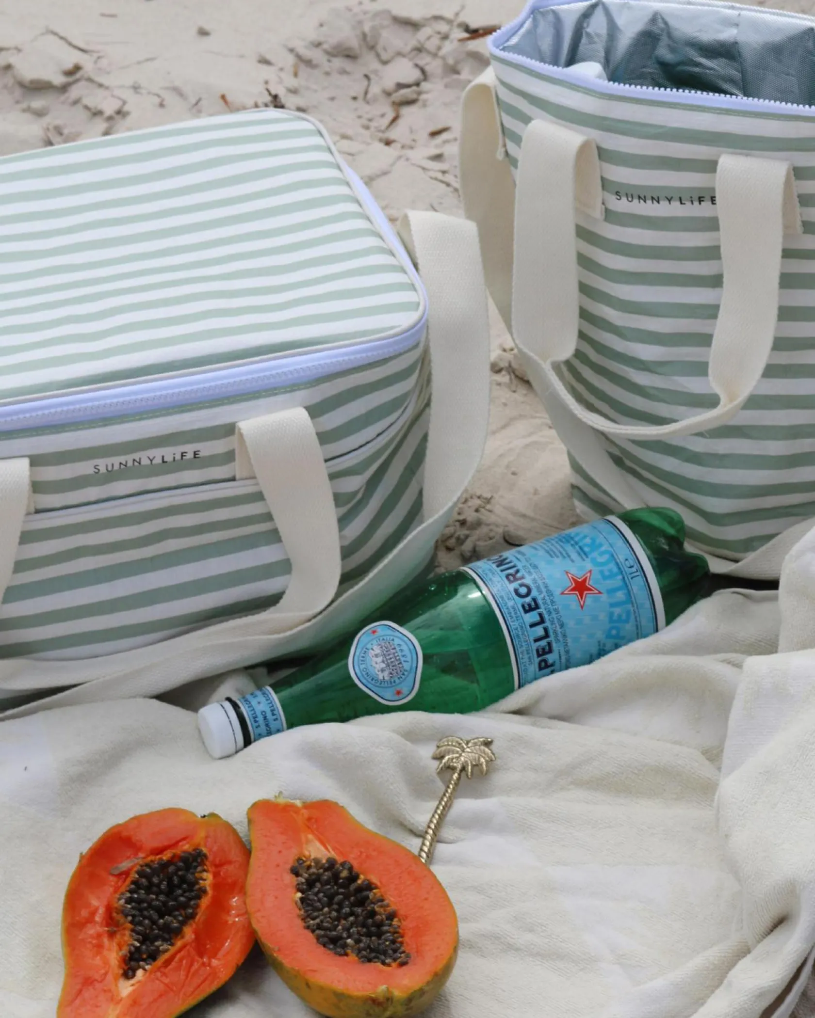 Sunnylife Sea Drinks Cooler Sage Best