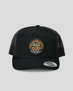 The Mad Hueys Searching For Some FKs Twill Trucker Cap Black New