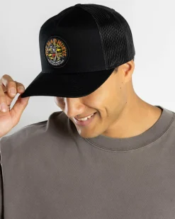 The Mad Hueys Searching For Some FKs Twill Trucker Cap Black New
