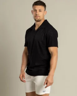 Skylark Seascape Polo Shirt Black Discount