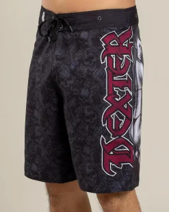 Dexter Seat Grab Board Shorts Black Hot