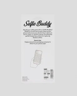 Get It Now Selfie Buddy Sticker Black