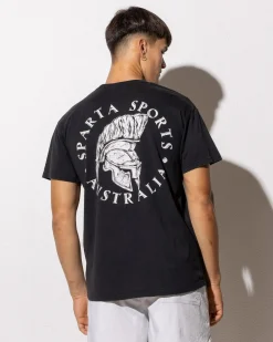 Sparta Sentinel T-Shirt Black Acid New