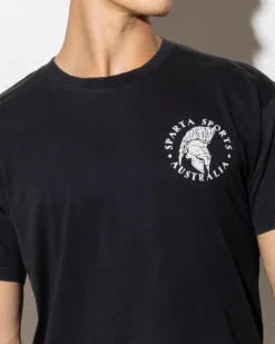 Sparta Sentinel T-Shirt Black Acid New