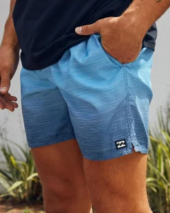 Billabong Sergio Layback Volley Board Shorts Light Navy Online