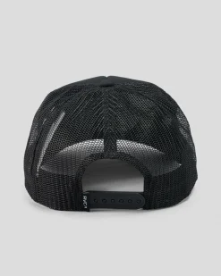 RVCA Service Foamy 2 Trucker Cap Black 2 Clearance