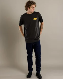 Ringers Western Servo Relaxed T-Shirt Charcoal Hot