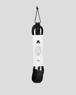 Summer Vibes Session 8ft Leash Black Hot