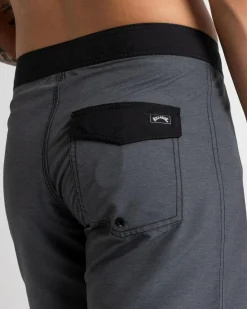Billabong Shadow Cut OG Board Shorts Char Heather Hot