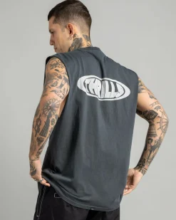 Thrills Shadowless Merch Fit Muscle Tank Ebony Discount