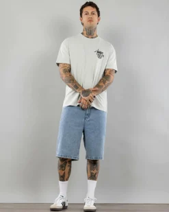 S-Double Shawn Dot T-Shirt Washed Grey Outlet