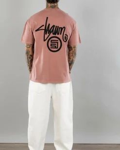 S-Double Shawn Dot T-Shirt Washed Rose New
