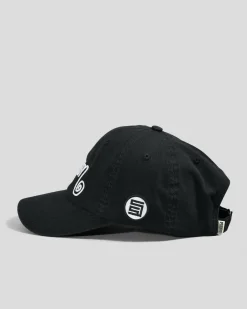 S-Double Shawn Script Strapback Cap Black Hot