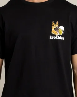 Frothies Sheperds & Steins T-Shirt Black Hot