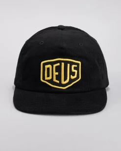 Deus Ex Machina Shield Cord Snapback Cap Black