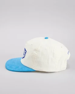 Deus Ex Machina Shield Cord Snapback Cap Wave Ride Blue