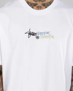 S-Double Shield T-Shirt White Outlet