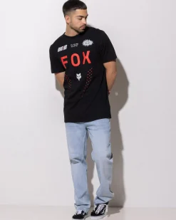 Fox Shield T-Shirt Black Hot