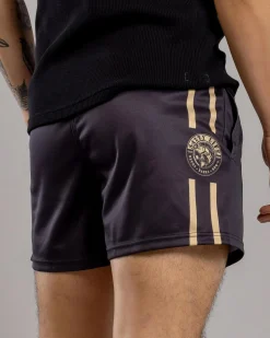 Salty Life Shimmy Footy Shorts Black Sale