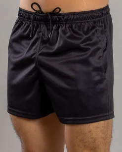 Salty Life Shimmy Footy Shorts Black Sale