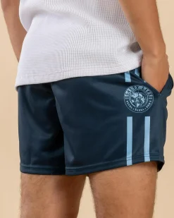 Salty Life Shimmy Footy Shorts Navy Hot