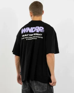 Wndrr Shodo Heavy Weight T-Shirt Black Best
