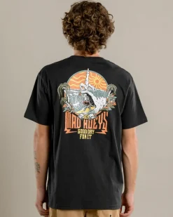 The Mad Hueys Shoey Sesh T-Shirt Vintage Black Discount