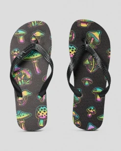 Lucid Shrooms Thongs Black Sale