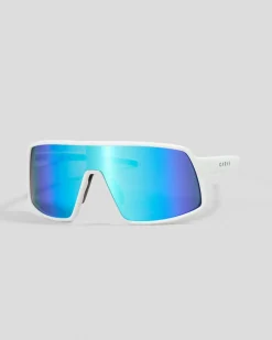 Carve Sierra Sunglasses Gloss White/ Grey/ Blue Hot