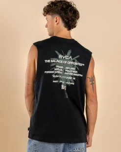 RVCA Signals Muscle Tank Black