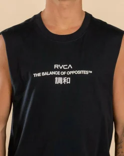 RVCA Signals Muscle Tank Black