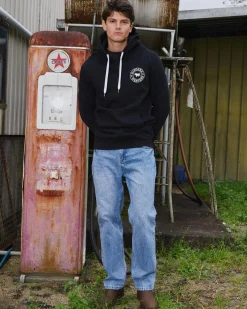 Ringers Western Signature Bull Hoodie Black/white Hot