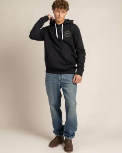 Ringers Western Signature Bull Hoodie Black/military Green Outlet
