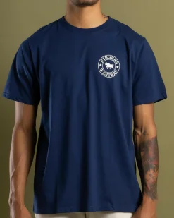 Ringers Western Signature Bull Relaxed T-Shirt Navy/white Best