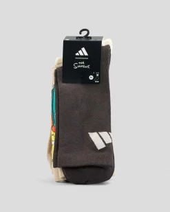 adidas Simpsons 5 Pack Socks Nbrown/wonbei/wonbei/wonb Clearance