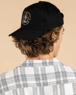 Salty Life Sink or Swim Snapback Cap Black