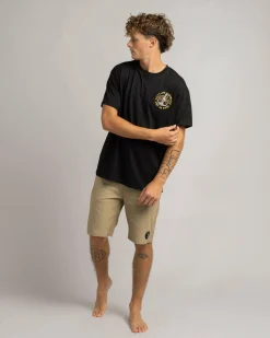 Salty Life Sink Or Swim Surf T-Shirt Black Discount