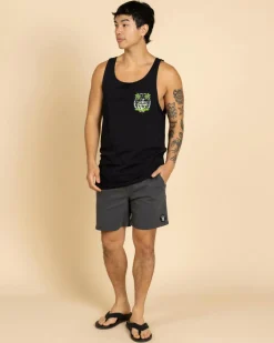 Salty Life Sip and Relax Singlet Black Sale