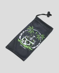 Salty Life Sip and Relax Sunglasses Soft Case Black Online