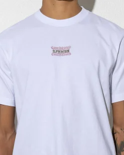 Afends Sixsixsix T-Shirt White Best