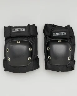 Sanction Skate Pads Black Sale