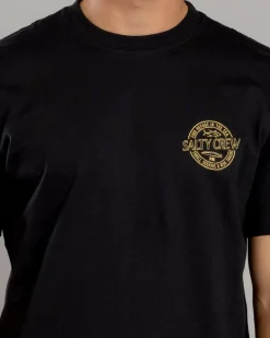 Salty Crew Skewed Premium T-Shirt Black Hot