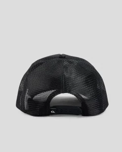 Quiksilver Slab Drifter Trucker Cap True Black